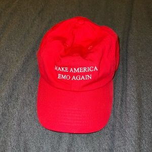 The Maine Hat Merch Make America Emo Again Red Hat